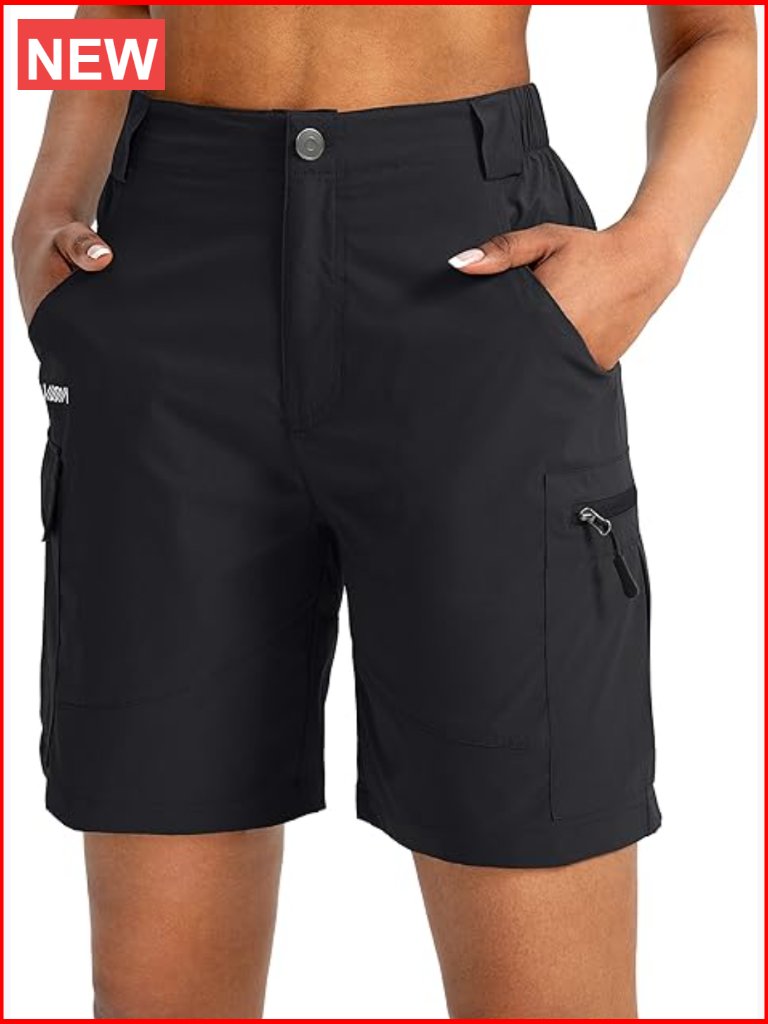 7" Hiking Cargo Shorts Quick Dry Lightweight With Multiple Pockets
